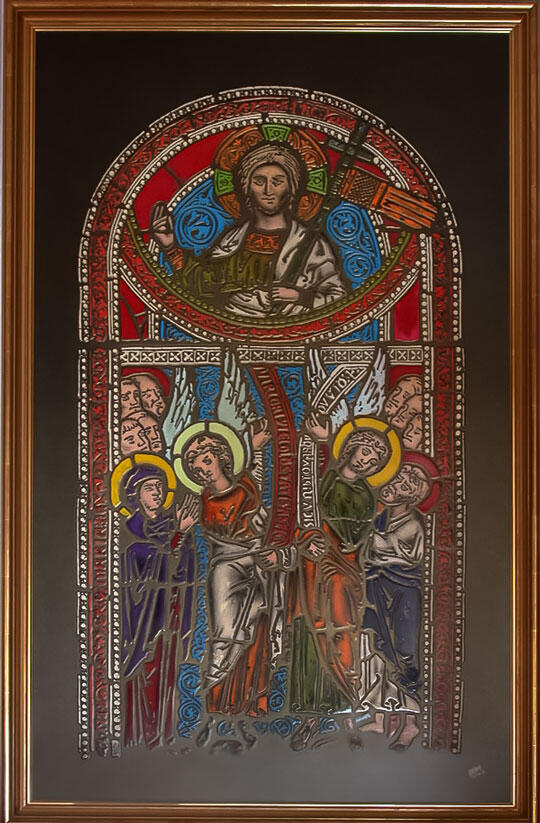 Tableau réalisé avec la technique Morphyl, une peinture acrylique gaufrée contemporaine qui métamorphose la matière en oeuvre vivante